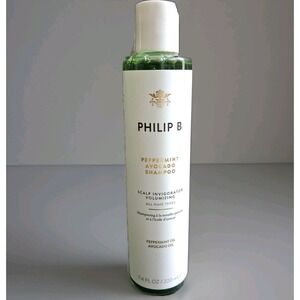 PHILIP B Peppermint Avacado Shampoo - 7.4oz SEALED -Scalp Invigorator Volumizing